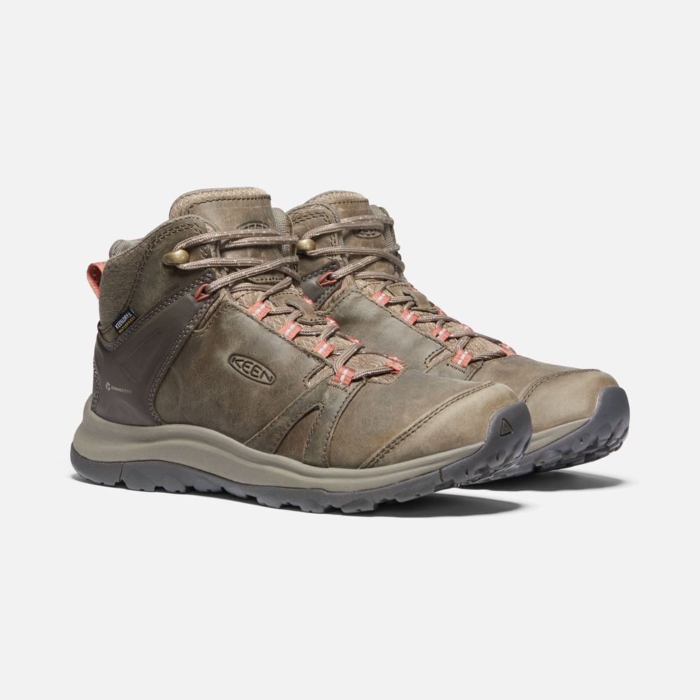 Keen Outdoor Bot Kadın Kahverengi - Terradora Ii Deri Waterproof - Türkiye GRSV25863